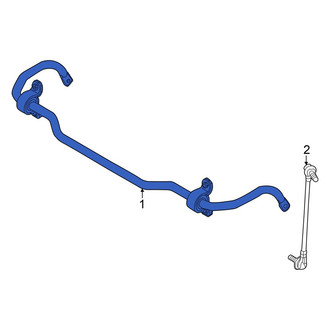 Audi OE - Front Suspension Stabilizer Bar
