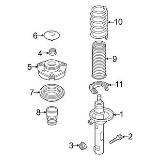 Audi OE - Front Suspension - Struts & Components (RWD)