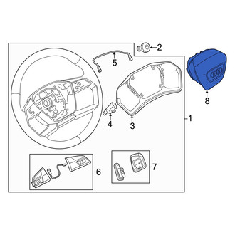 Audi OE - Steering Wheel Air Bag
