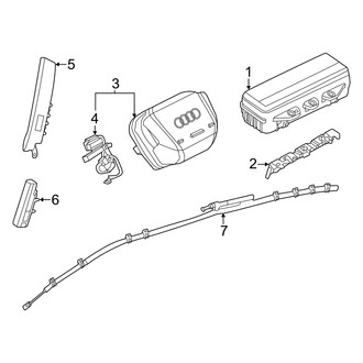 Audi OE - Restraint Systems - Air Bag Components (Air Bags)