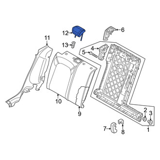 Audi OE - Front Left Headrest