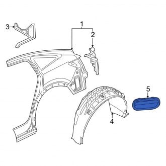 2025 Audi Q4 E-tron Replacement Fenders & Components | CARiD