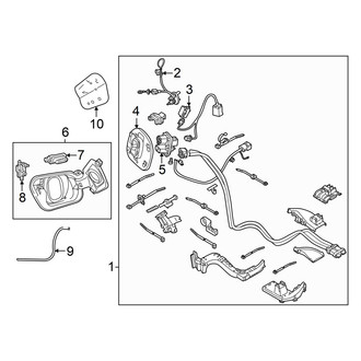 Audi OE - Quarter Panel - Electrical Components (Charge Port & Components, from 10/30/2023), (Premium / Premium Plus)