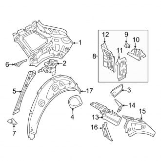 Audi Q4 E-tron Replacement Quarter Panels - CARiD.com