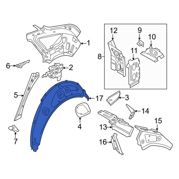 Wheel Housing Side Panel