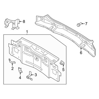 Audi OE - Rear Body & Floor - Rear Body
