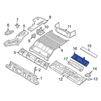 Audi Q4 E-tron Replacement Floor Pans — CARiD.com