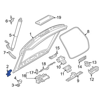 Audi OE - Rear Liftgate Hinge