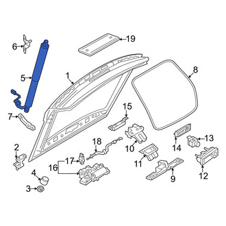 Audi OE - Rear Liftgate Lift Support