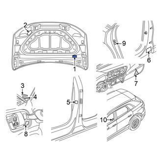Audi OE - A/C System Information Label