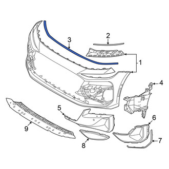 Audi OE - Front Hood Seal