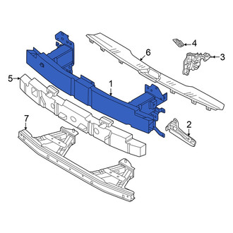 Audi OE - Front Bumper Impact Bar