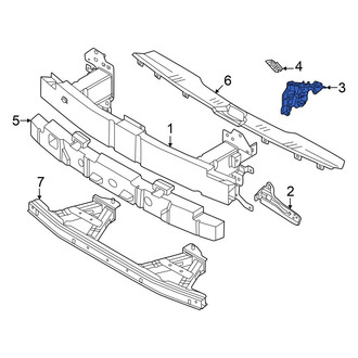 Audi OE - Front Left Bumper Guide
