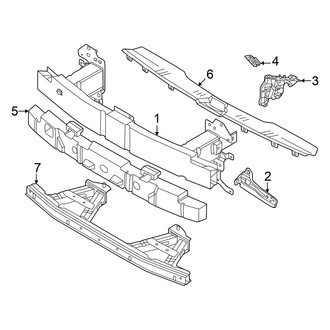Audi OE - Front Bumper & Grille - Bumper & Components (Mount Components)