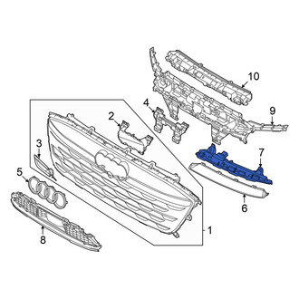 Audi OE - Right Grille Molding Bracket