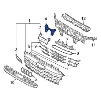 Audi OE - Front Park Assist Camera Bracket