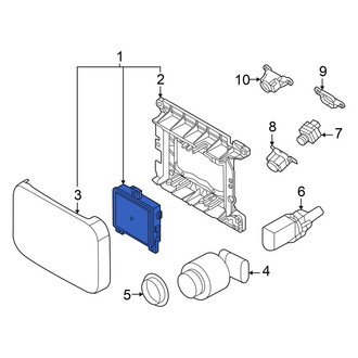 Audi OE - Front Cruise Control Distance Sensor