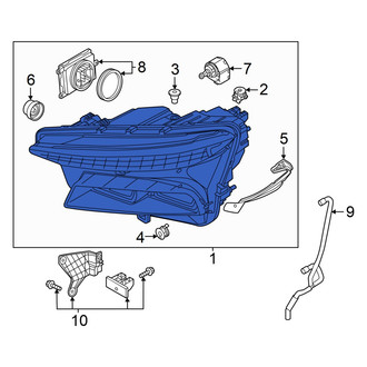 Audi OE - Front Left Headlight Assembly