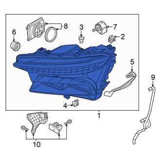 Audi OE - Front Left Headlight Assembly