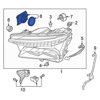 Audi OE - Front Headlight Control Module