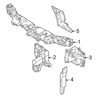 Audi OE - Radiator Support