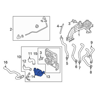 Audi OE - Battery Coolant Pump