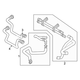 Audi OE - Cooling - Hoses & Lines (Center)