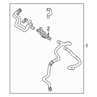 Audi OE - Cooling - Hoses & Lines (Center)