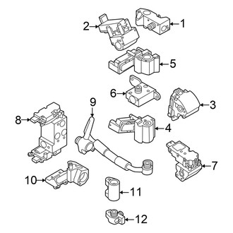 Audi OE - Air Conditioner & Heater - Compressor (Valves and Components)