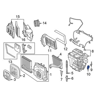 Audi OE - HVAC Air Inlet Door Actuator