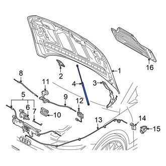 Audi OE - Front Hood Lift Support