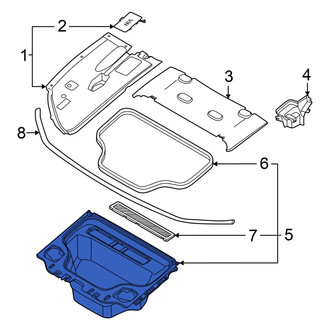 Audi OE - Front Trunk Floor Storage Box