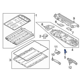 Audi OE - Battery Vent Tube