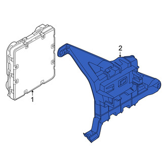 Audi OE - HVAC Control Module Bracket
