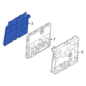 Audi OE - Outer Vehicle Power Control Module Bracket