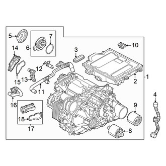 Audi OE - Electrical Components (Drive Motor, Front)