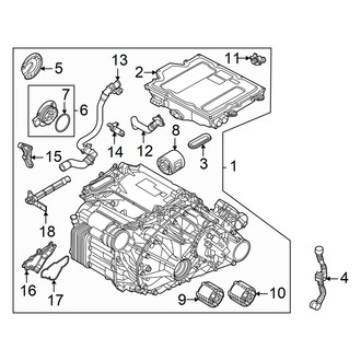Audi OE - Electrical Components (Drive Motor, Rear)