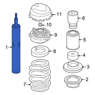 Audi OE - Front Suspension Strut