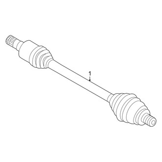 Audi OE - Front Suspension - Drive Axles (AWD)