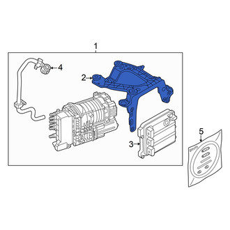 Audi OE - Air Suspension Compressor Bracket