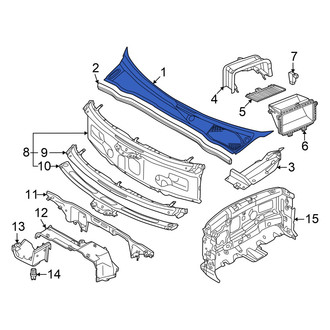Audi OE - Front Cowl Cover