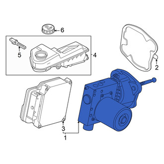 Audi OE - Power Brake Booster