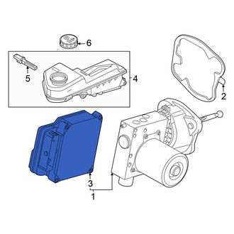 Audi OE - ABS Control Module