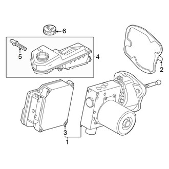 Audi OE - Cowl - Components on Dash Panel