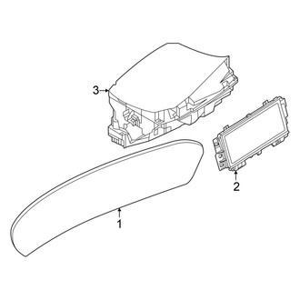 Audi OE - Instrument Panel - Cluster Panel