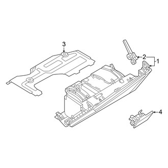 Audi OE - Instrument Panel - Glove Box