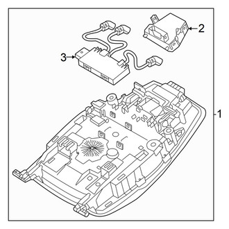 Audi OE - Console (Roof)