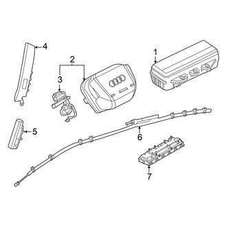 Audi OE - Restraint Systems - Air Bag Components (Air Bags)