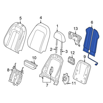 Audi OE - Front Left Upper Seat Heater Pad