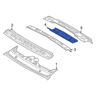 Audi OE - Rear Roof Panel Reinforcement